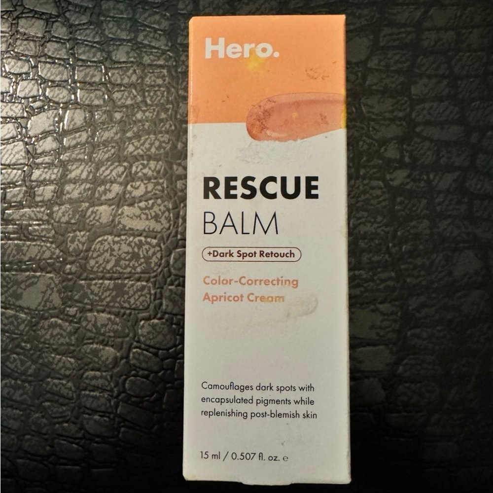 Hero Rescue Balm Color-Correcting Apricot Cream